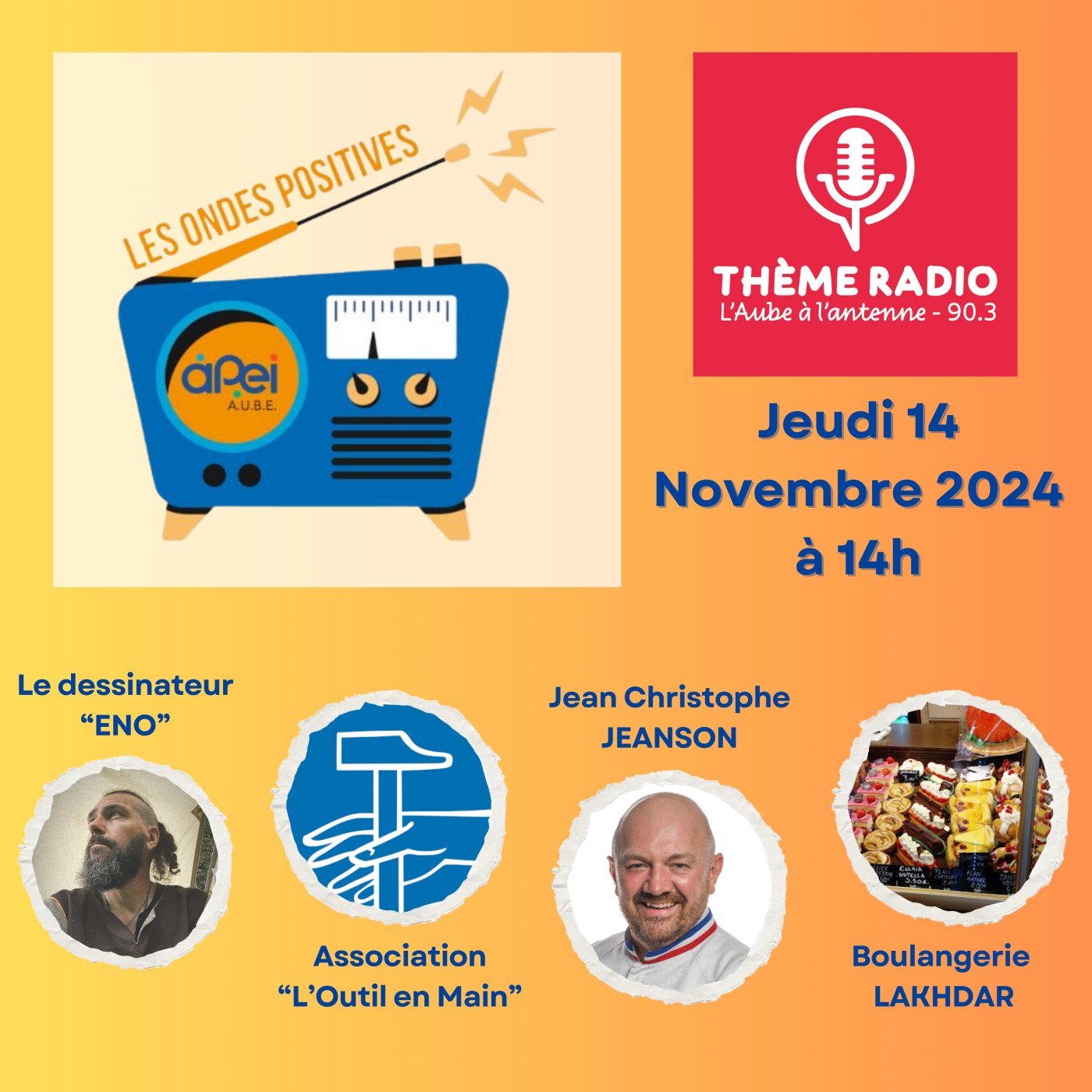 Les ondes positives Novembre 2024