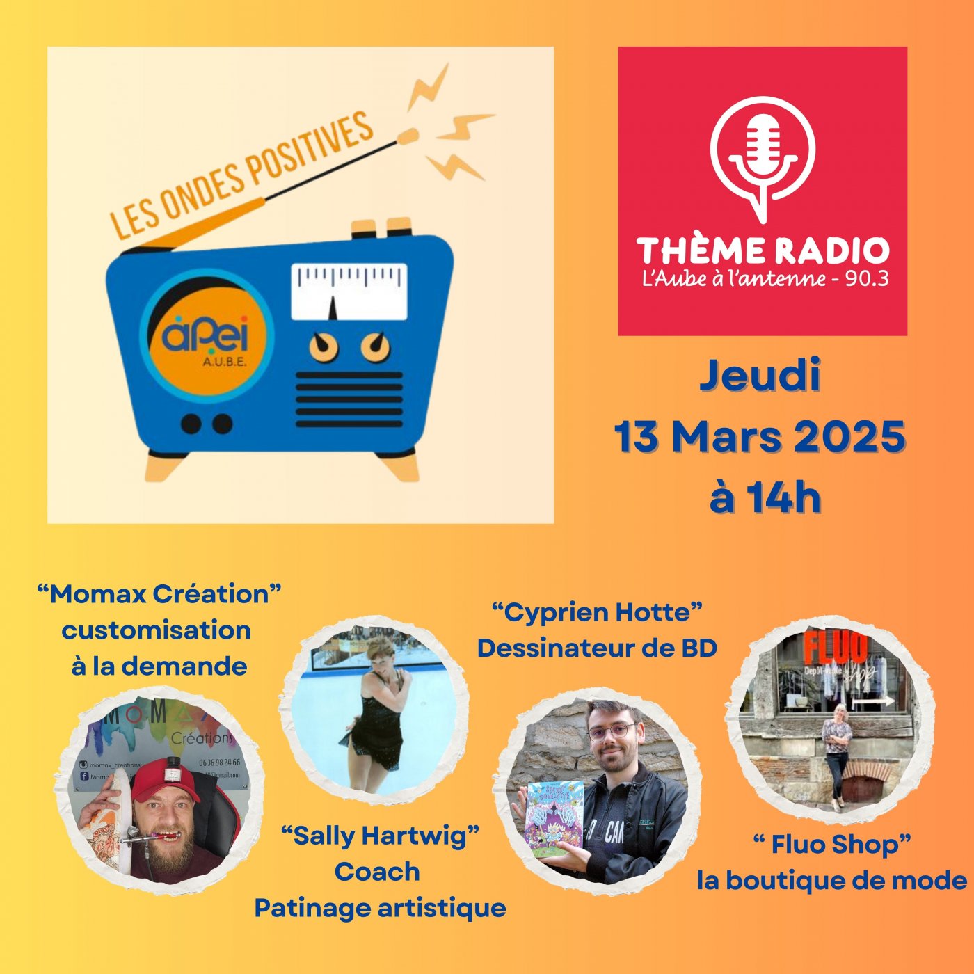 Les Ondes Positives - Mars 2025