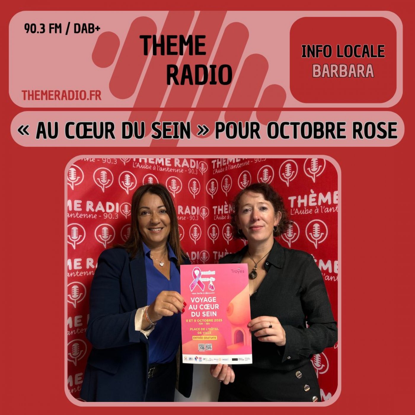 « Au cœur du sein » pour Octobre Rose