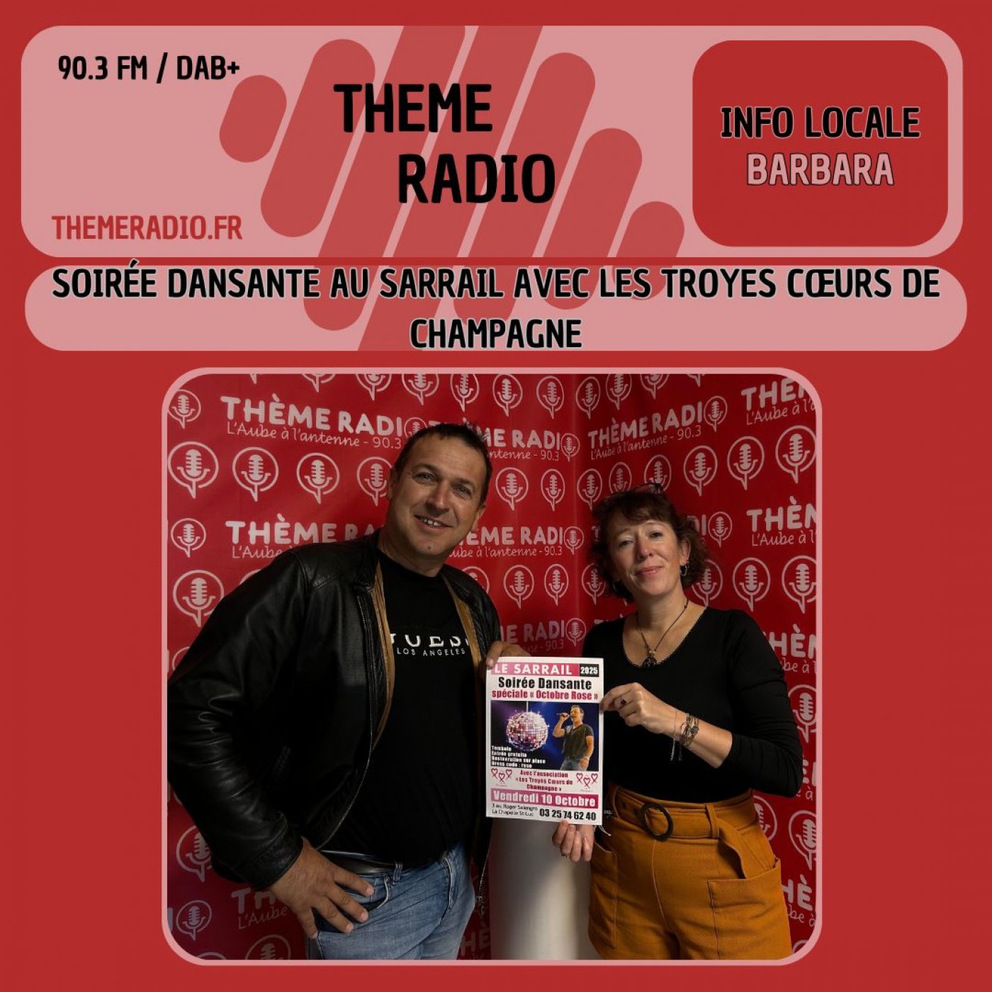 Soirée dansante au Sarrail avec Les Troyes Cœurs de Champagne