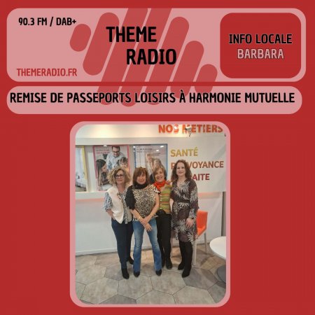 Remise de Passeports Loisirs &agrave; Harmonie Mutuelle