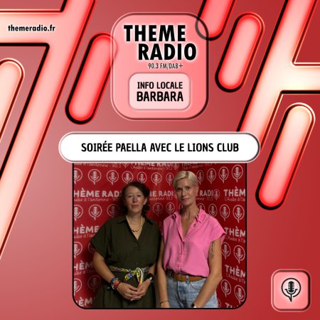 Soir&eacute;e pa&euml;lla avec le Lions club