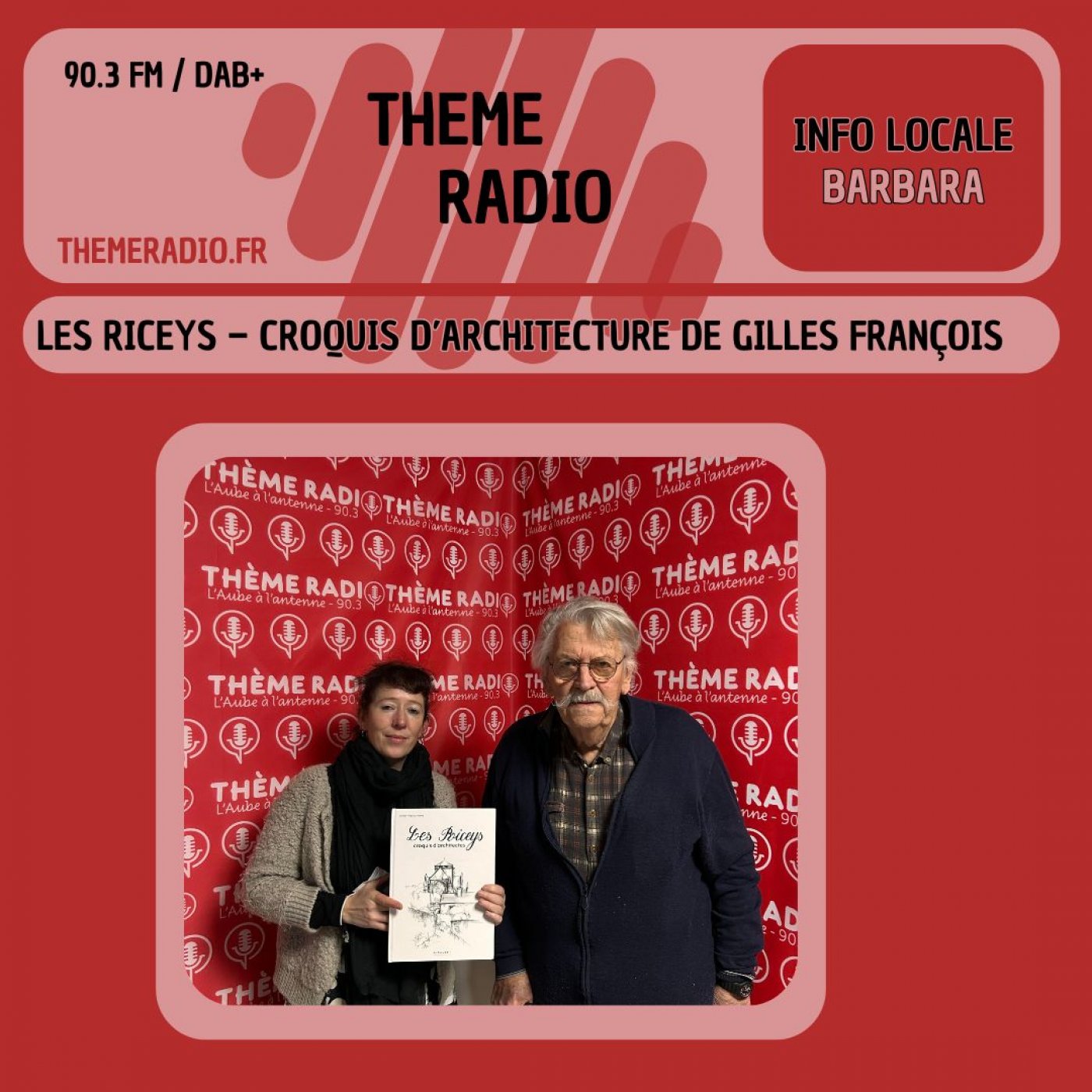 Les Riceys – Croquis d’architecture de Gilles François